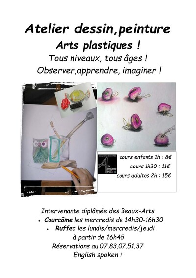 Aux Encres Etc - Ateliers-cours d'arts plastiques