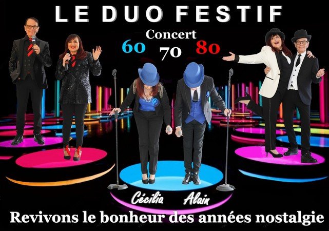 DUO FESTIF - LES SUCCÈS FOUS DES  ANNÉES 60 70 80 