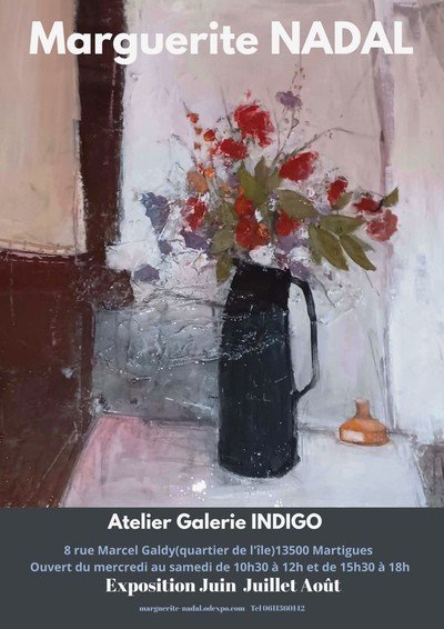 Exposition  des oeuvres récentes   de Marguerite NADAL 