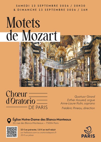 Intégrale des Motets de Mozart