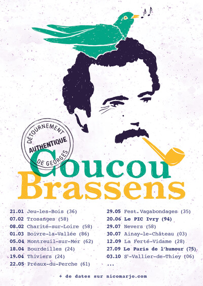 Nico Marjo - Coucou Brassens (Détournement de Georges)