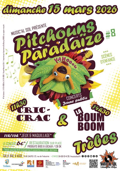 Pitchouns Paradaïze #8 : Cric-crac + Boum Boom