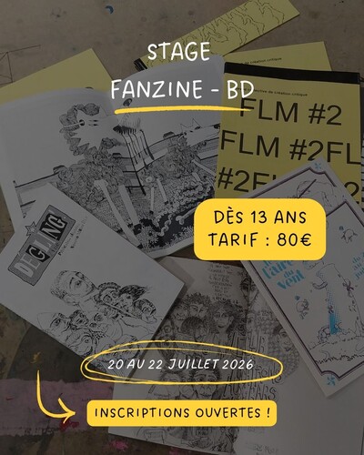 STAGE FANZINE - BD JUILLET 2026