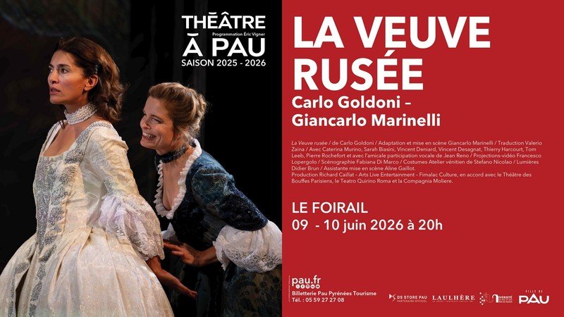 Théâtre à Pau - La veuve rusée