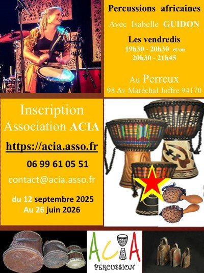 Association ACIA - percussion africaine