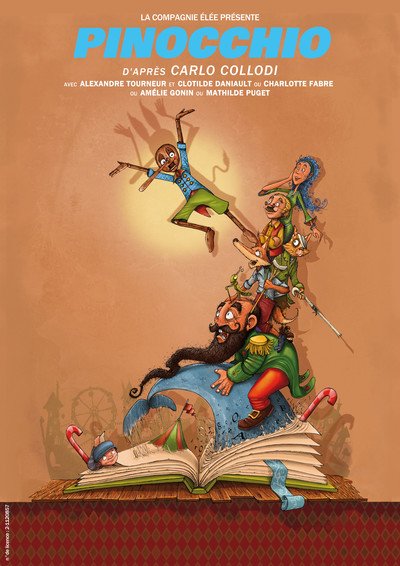Compagnie Elée, Pinocchio - Théâtre itinérant