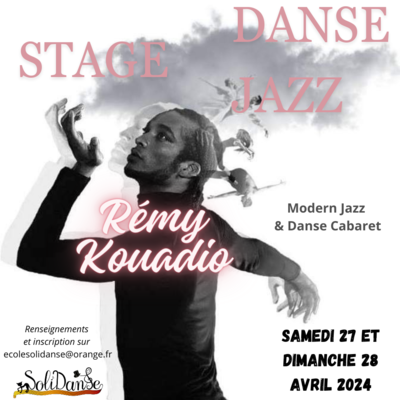 Danse jazz et cabaret avec Rémy Kouadio 