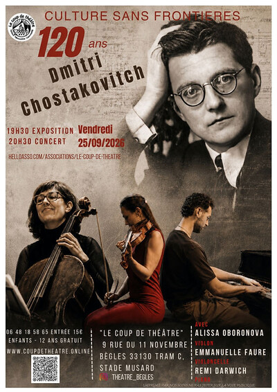 Hommage : 120 ans de Chostakovitch : L'Ombre et la lumière