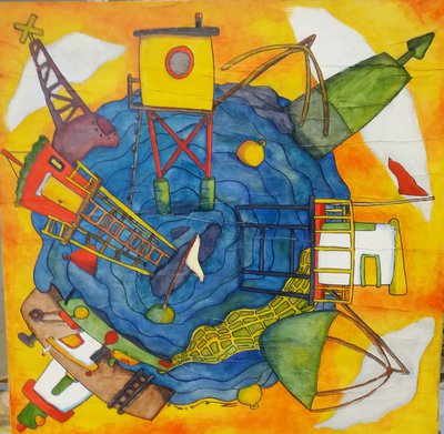 Jacques Zesko  - Les créateurs Nazairiens cours de peintures 