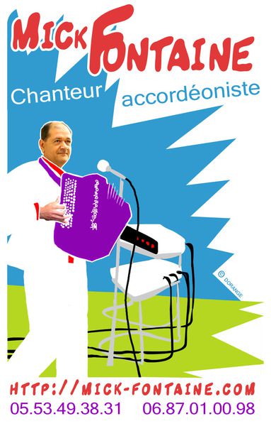Mick fontaine - Chanteur accordéoniste