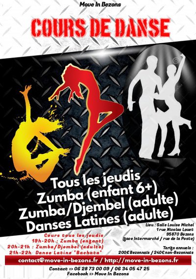 Move In Bezons - Cours Danse