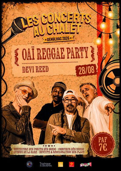 Oai Reggae Party (ORP) + Devi Reed au Chalet 