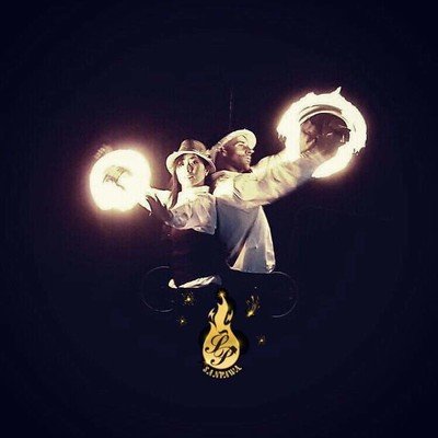SANPAWA spectacles de feu  - Jongleurs feu et lumière + partenaires