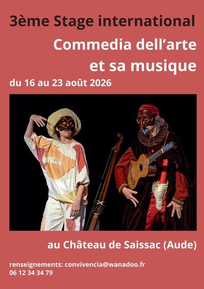 Stage Commedia dell’Arte – Théâtre & Musique