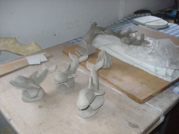 stage d'initiation au modelage sur argile