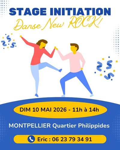 Stage initiation à la danse NEW ROCK!