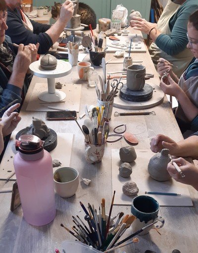 Angélique FOREST Terre Inventive - atelier poterie