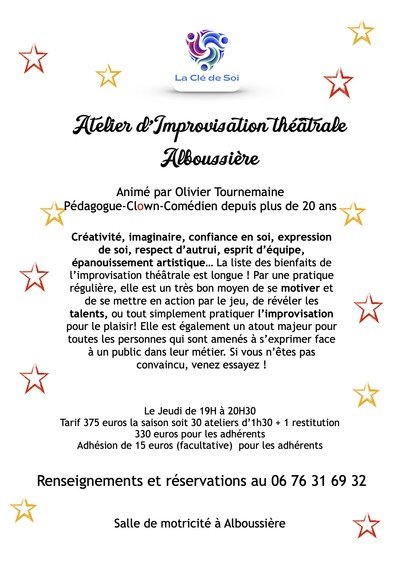 Association la Clé de Soi - Ateliers d'Improvisation théâtrale