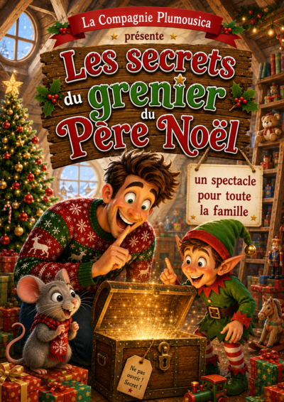 Compagnie Plumousica - Les secrets du grenier du Père Noël
