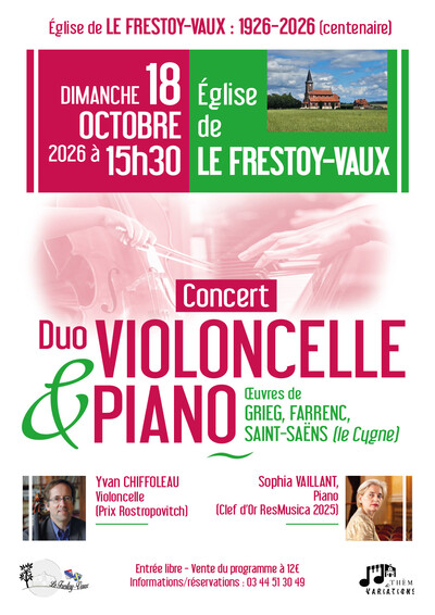 Duo violoncelle et piano