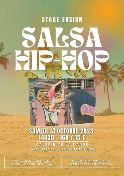 Elise Bénazet - Stage fusion Salsa Hip-hop