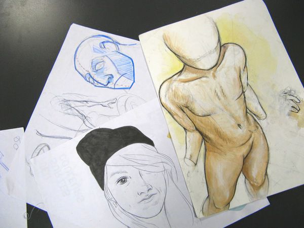 l'homme et l'espace - stage de graphisme ados/adultes