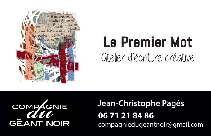 Le premier mot - Ateliers d'écriture