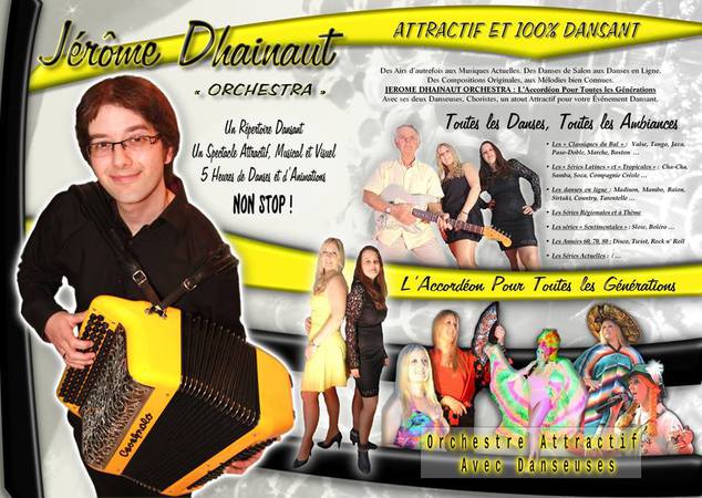 Orchestre Attractif "Jérôme Dhainaut Orchestra" Musette/Variété