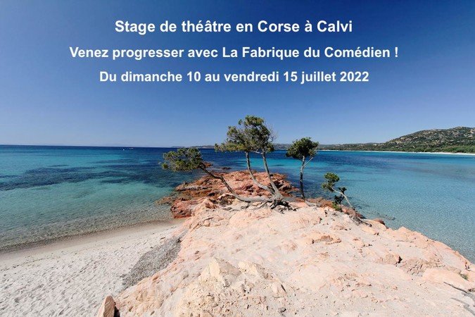 Stage théâtre impro juillet Corse