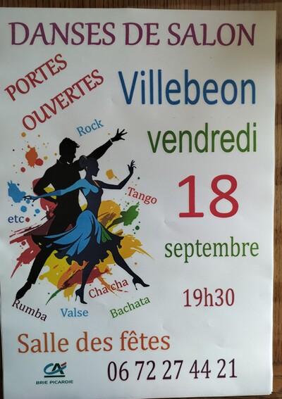 villebeonDanse - portes ouvertes Danses de salon