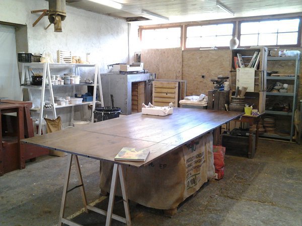 Atelier/boutique de modelage et tournage de l'argile à Amboise