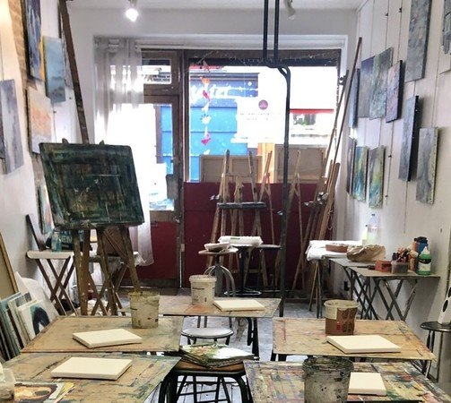 ATELIER A PARTAGER (artistes peintres uniquement)