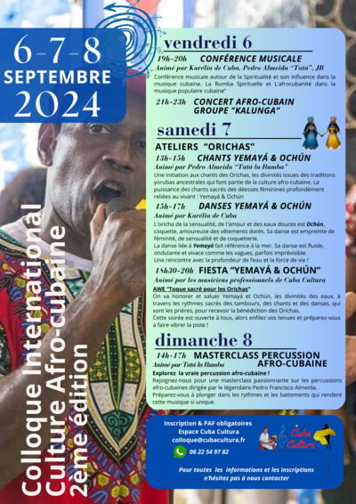Colloque international de culture afro-cubaine