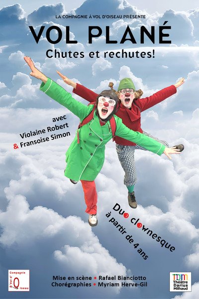 Compagnie A Vol d'Oiseau - Vol plané, duo clown