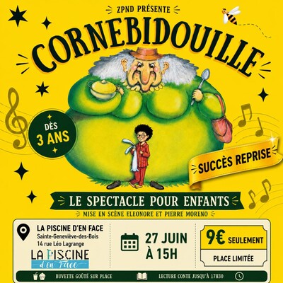 Cornebidouille à la piscine d’en face !