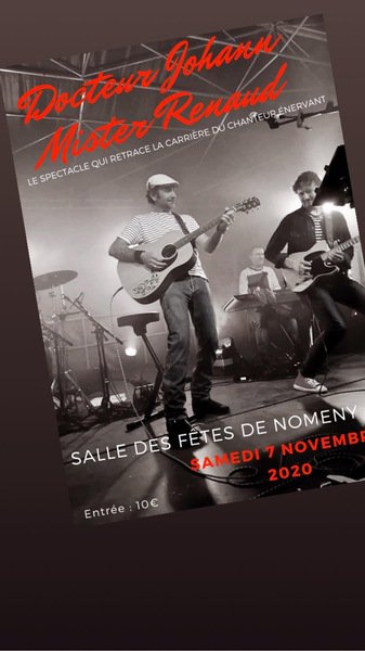 Docteur Johann Mister Renaud - Revisite du répertoire du chanteur