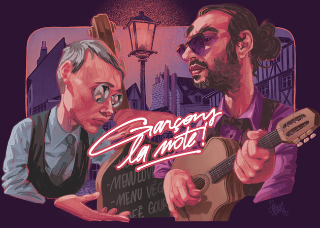Garçons, la note -  Entresort musical  -Déambulatoire et de proximité-