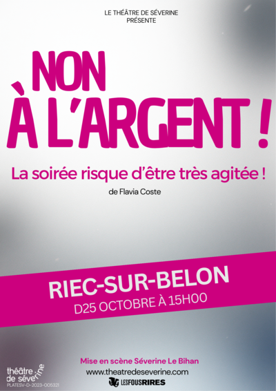 Non à l'argent !