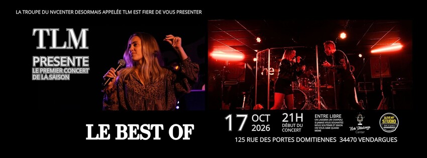 NVCenter - TLM - concert BEST OF édition 2026