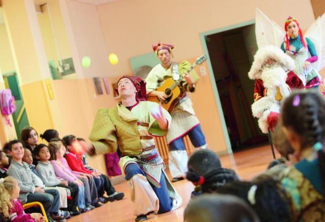 olivier conrard - artiste de cirque jongleur musiciens 