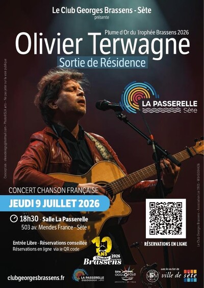Olivier Terwagne - Sortie de Résidence - Chansons françaises