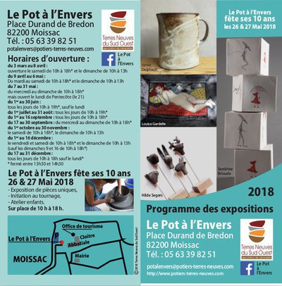 Saison 2018 du Pot à L'Envers à Moissac