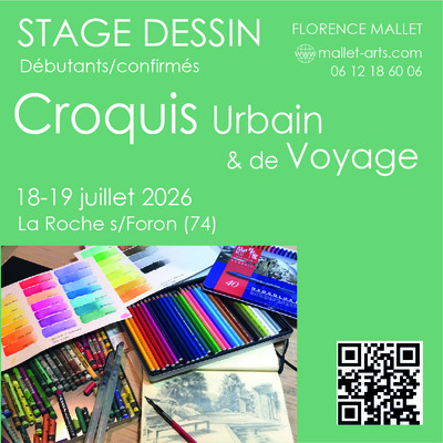 stage de dessin – croquis urbain & de voyage