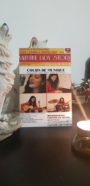 Valentine Lady Story _ All Arts - Cours de Musique Chant Guitare Piano Batterie