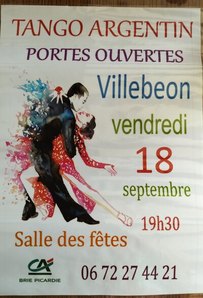 villebeonDanse - portes ouvertes tango argentin