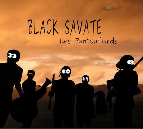 album BLACK SAVATE - FOLK du Nord pas de Calais - Les Pantouflards