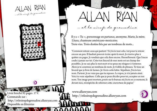 ALLAN RYAN "... Et le sirop de grenadine"