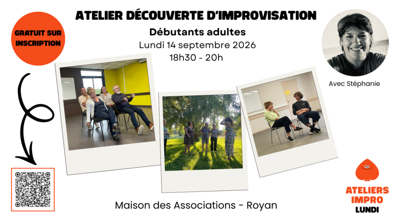 Atelier découverte impro débutants