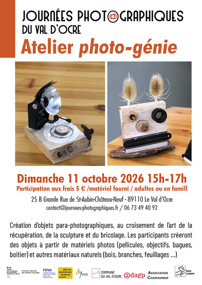 Ateliers photo argentique et "photo-génie"