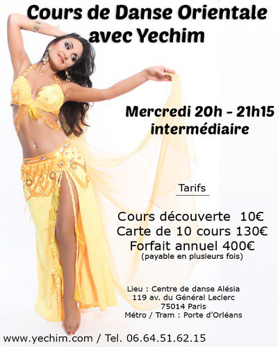 Cours de danse orientale